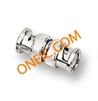BNC PLUG PLUG ADAPTOR NICKEL